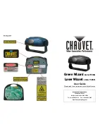 Предварительный просмотр 1 страницы Chauvet Laser Wizard LGG-1505R User Manual