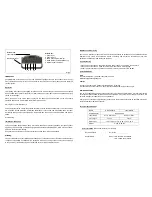 Предварительный просмотр 2 страницы Chauvet Laser Wizard LGG-1505R User Manual