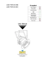 Предварительный просмотр 1 страницы Chauvet LED PAR 64-36B User Manual