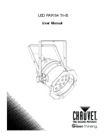 Chauvet LED PAR 64 Tri-B User Manual preview