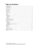 Preview for 2 page of Chauvet LED Pinspot 360 User Manual