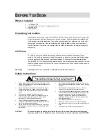 Preview for 3 page of Chauvet LEDrain 38 User Manual