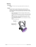 Предварительный просмотр 7 страницы Chauvet LEDrain 38C User Manual