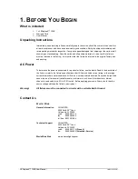 Preview for 3 page of Chauvet LEDsplash 152B User Manual