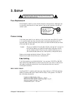 Preview for 8 page of Chauvet LEDsplash 152B User Manual