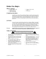 Preview for 3 page of Chauvet LEG-5000 User Manual