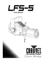 Chauvet LFS-5 User Manual предпросмотр