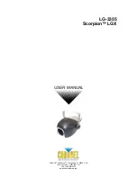 Chauvet LG-3355 User Manual preview