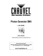 Предварительный просмотр 1 страницы Chauvet LGG-3000X User Manual