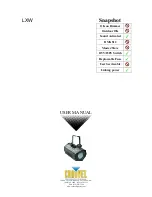 Chauvet LXW User Manual preview