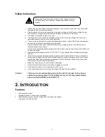 Preview for 4 page of Chauvet LXW User Manual