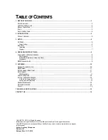 Preview for 2 page of Chauvet Marine Lighting User Manual