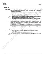 Preview for 8 page of Chauvet Maverick MKII Spot User Manual