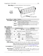 Preview for 4 page of Chauvet MegaStrobe FX 12 Quick Reference Manual