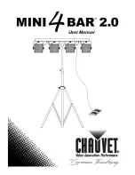 Предварительный просмотр 1 страницы Chauvet Mini 4 Bar 2.0 User Manual