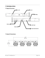 Preview for 5 page of Chauvet Mini 4 Bar User Manual