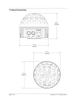 Preview for 6 page of Chauvet Minisphere 3 User Manual