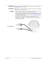 Preview for 8 page of Chauvet Minisphere 3 User Manual