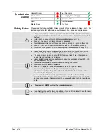 Preview for 4 page of Chauvet MotionDrape LED User Manual