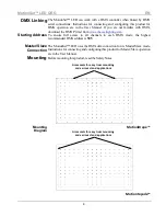 Предварительный просмотр 4 страницы Chauvet MotionSet Quick Reference Manual