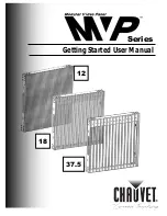 Chauvet MVP 12 Getting Started User Manual предпросмотр