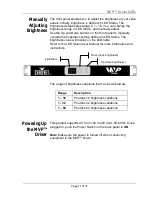 Preview for 11 page of Chauvet MVP Driver Quick Reference Manual