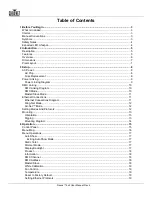 Preview for 3 page of Chauvet Nexus 4x4 User Manual