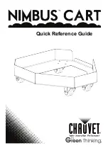 Preview for 1 page of Chauvet NIMBUS CART Quick Reference Manual