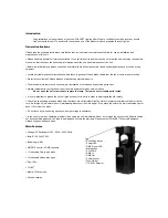 Предварительный просмотр 2 страницы Chauvet Omega II DMX-255 User Manual