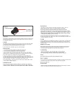 Предварительный просмотр 2 страницы Chauvet Pinspot YA-15 User Manual