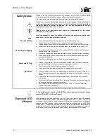 Preview for 6 page of Chauvet Q-Beam 260-LED User Manual