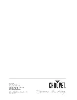 Preview for 24 page of Chauvet Q-Beam 260-LED User Manual