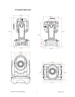 Предварительный просмотр 7 страницы Chauvet Q-Spot 150-LED User Manual