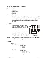 Предварительный просмотр 3 страницы Chauvet Q-Spot 300 User Manual