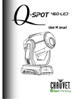 Предварительный просмотр 1 страницы Chauvet Q-Spot User Manual