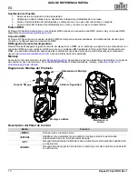 Preview for 14 page of Chauvet R3 Spot Quick Reference Manual