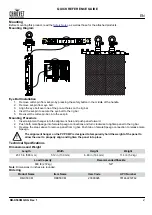 Preview for 3 page of Chauvet RB-X50CM Quick Reference Manual