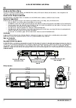 Preview for 4 page of Chauvet RB-X50CM Quick Reference Manual