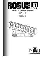 Preview for 1 page of Chauvet Rogue R1 FX-B Quick Reference Manual