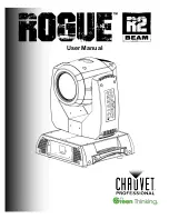 Предварительный просмотр 1 страницы Chauvet Rogue r2 Beam User Manual