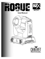 Chauvet Rogue R2X Spot User Manual preview