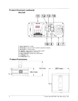 Предварительный просмотр 6 страницы Chauvet Scan 300 RGB EU User Manual