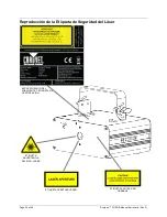 Предварительный просмотр 26 страницы Chauvet Scorpion 3D RGB User Manual