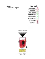 Chauvet Scorpion Array LG-40 User Manual предпросмотр