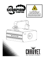 Chauvet Scorpion Storm FXGB User Manual preview