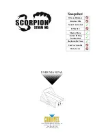 Chauvet Scorpion Storm MG User Manual preview