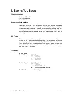 Preview for 3 page of Chauvet Scorpion Storm MG User Manual