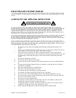 Preview for 5 page of Chauvet Scorpion Storm MG User Manual