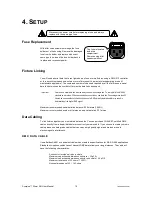 Предварительный просмотр 10 страницы Chauvet Scorpion Storm User Manual