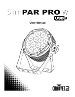 Chauvet Slim PAR PRO W USB User Manual preview